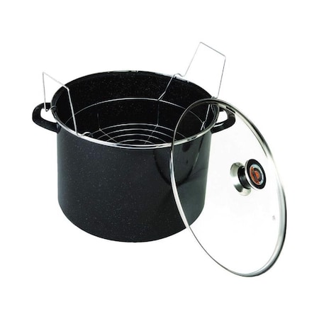 Granite Ware Granite Ware Steel Canner 21 qt Black 320851